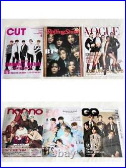 Rolling Stone Magazine GQ JAPAN VOGUE JAPAN etc. 6-vol set BTS from JPN