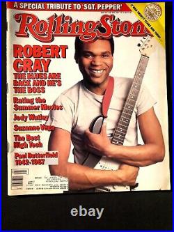 Rolling Stone Magazine Issue 502 Vintage June 18 1987 Robert Cray