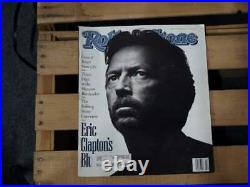 Rolling Stone Magazine, Issue 615, October 1991, Eric Clapton Cover, Acceptabl