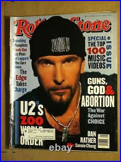 Rolling Stone Magazine, Issue 667, October 1993, U2's Zoo World Tour Cover, Ac