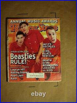 Rolling Stone Magazine, Issue 804, January 1999, Beastie Boys Cover, Acceptabl