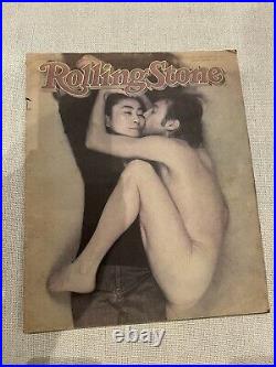 Rolling Stone Magazine January 22,1981 John Lennon