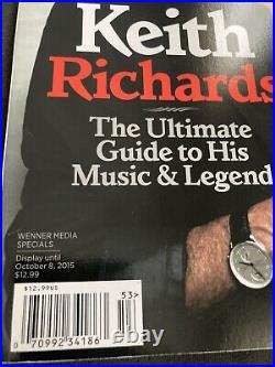 Rolling Stone Magazine Keith Richards Special Collectors Edition 2015