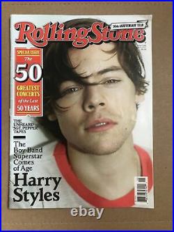 Rolling Stone Magazine Lot Harry Styles One Direction