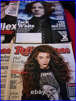 Rolling Stone Magazine Lot of 22 2013-2014, Eminem, Lou Reed Lana Del Rey