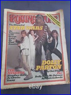 Rolling Stone Magazine No. 246 Star Wars 1977 Aug 25 George Lucas Interview
