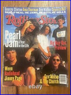 Rolling Stone Magazine Pearl Jam Cover January 1994 #492 Australian Edition