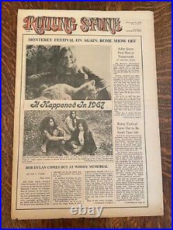 Rolling Stone Magazine Vol. 1 No. 6 February 24, 1968 Janis Joplin Rare Issue