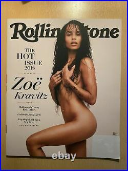 Rolling Stone Magazine Zoe Kravitz NEW