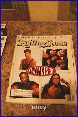 Rolling Stone Magazines 1991 17 Issues 597 to 620. Please Read. Condition-Good