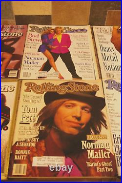 Rolling Stone Magazines 1991 17 Issues 597 to 620. Please Read. Condition-Good