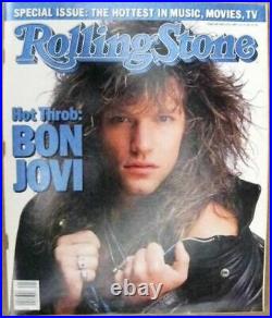 Rolling Stone May 21, 1987 Bon Jovi Cover No Label