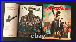Rolling Stone & New Yorker Magazine June July 2020 Kadir Nelson George Floyd BLM