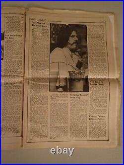 Rolling Stone Newspaper1970 Peter Max interview amie hill John Lennon article