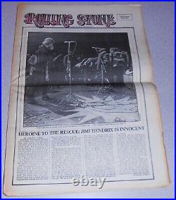 Rolling Stone No. 50 (The Disaster at Altamont) autographed by Sonny Barger