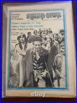 Rolling Stone Vintage Magazine Jimi Hendrix dated May 31 1969