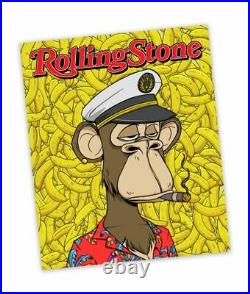 Rolling Stone X Bored Ape Yacht Club Limited Edition 1732/2500? Ships Today
