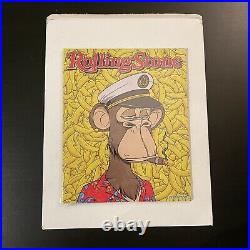 Rolling Stone X Bored Ape Yacht Club Limited Edition Zine 1349/2500 New IN HAND