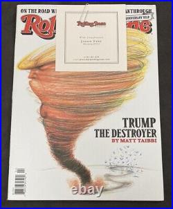 Rolling Stone-april 6, 2017-donald Trump The Destroyer-new-fast Shipping