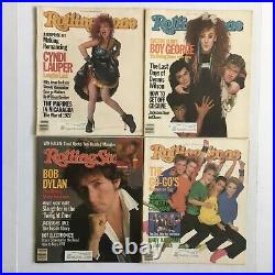 Rolling Stone magazine 1984 Lot of 23 Concert of the Year, Madonna, Huey