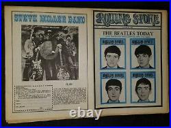 Rolling Stone magazine #20 October 26 1968 Beatles today Cass Elliot VG RARE