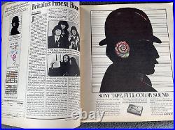 Rolling Stone magazine Ono Lennon January 22, 1981 newspaper Beatles VTG