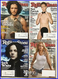 Rolling Stone magazine lot of 23 from 2014 / The Beatles, Pope Francis, Lorde