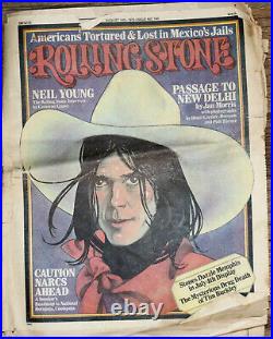 Rolling Stone magazine lot set of 17 1970's