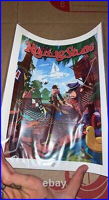 Rolling Stone x Bored Ape Yacht Club BAYC Collectors Edition Art Print IN HAND