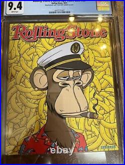 Rolling Stone x Bored Ape Yacht Club BAYC Magazine Zine CGC 9.4 Grade #233