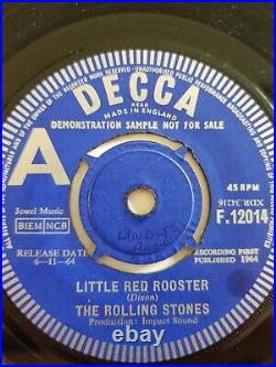 Rolling Stones, DEMO, Little Red Rooster/Off The Hook, VG, Decca, Mod, Freakbeat