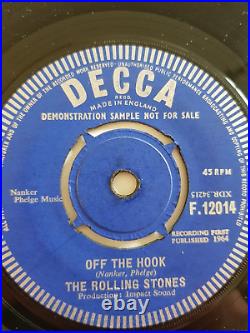 Rolling Stones, DEMO, Little Red Rooster/Off The Hook, VG, Decca, Mod, Freakbeat