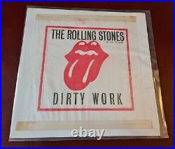Rolling Stones Dirty Work Japanese Test Pressing