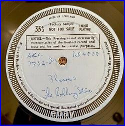 Rolling Stones Flowers 1967 DECCA Export MONO Promo demo Not For Sale Test Press