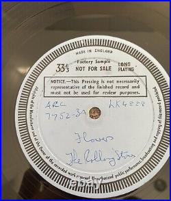 Rolling Stones Flowers 1967 DECCA Export MONO Promo demo Not For Sale Test Press