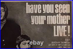 Rolling Stones Have You Seen Your Mother Live! SKL 4838 Ist Pressing ZAL-7517-1W