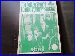 Rolling Stones London Popular Fan Club Japan Fanzine Book Mick Jagger Richards