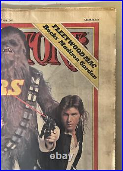 Rolling Stones Magazine 1977 #246 & 1983 #400 Star Wars