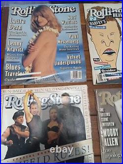 Rolling Stones Magazines, Lot Of 9, 1993 & 2000