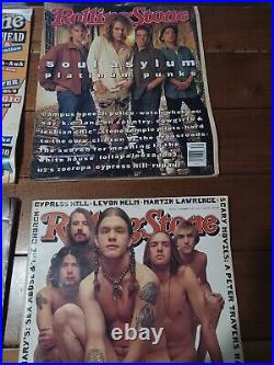 Rolling Stones Magazines, Lot Of 9, 1993 & 2000