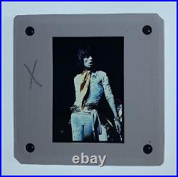 Rolling Stones Mick Jagger Transparency Positive Photographic Slide 1973