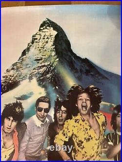 Rolling Stones Poster Original Tour Of Europe 1976