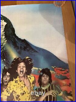 Rolling Stones Poster Original Tour Of Europe 1976