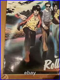 Rolling Stones Poster Original Tour Of Europe 1976