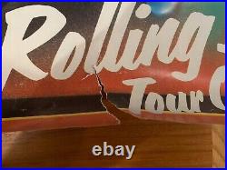 Rolling Stones Poster Original Tour Of Europe 1976