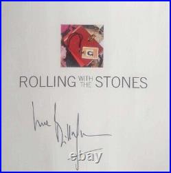 Rolling With The Stones Bill Wyman Signed Hardback Book 2002 Dust Cover 512 Page