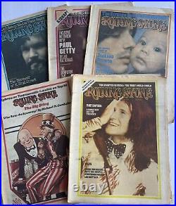 Rolling stone magazine 1974 23 Classic Issues no labels