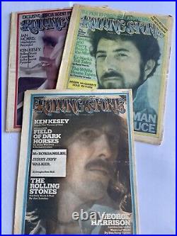 Rolling stone magazine 1974 23 Classic Issues no labels