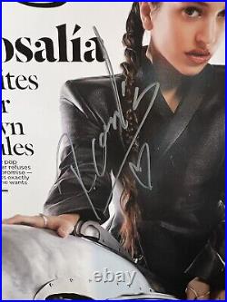 Rosalia Signed Rolling stone Magazine PSA/DNA COA