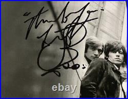 SIGNED CHARLIE WATTS BILL WYMAN THE ROLLING STONES 12x12 PHOTO RARE MICK JAGGER